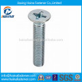 DIN965 ISO7046 Zinc Plated Phillips Countersunk Head Machine Screw